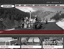 Tablet Screenshot of centuryci.com